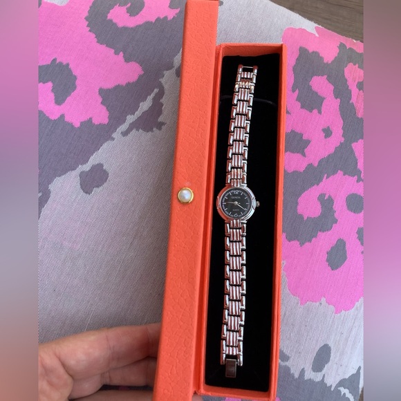 Ladies Geneva stainless steel watch ❤️ main image 5